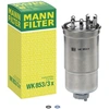Image de MANN-FILTER WK 853/3 x Filtre à Carburant avec joint d'étanchéite
