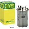 Image de MANN-FILTER WK 842/21 x Filtre à Carburant avec joint d'étanchéite