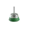 Image de OSBORN - Brosse coupe, fil acier laitonné ondulé enrobé avec tige de 6 mm - 930 821-7002