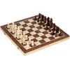 Image de Jeu De Dames Et Échecs Magnétique Marron