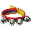 Image de Bracelet Avec 4 Clochettes Rouge