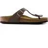 Image de Sandales Birkenstock Gizeh Birko-Flor Birkibuc Marron 40 43751