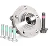 Image de FAG 713 6106 10 Kit de roulements de roue La photo correspond au contenu de la livraison, avec bague ABS