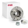 Image de FAG 713 6063 40 Kit de roulements de roue La photo correspond au contenu de la livraison, avec bague ABS