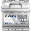 Image de VARTA 550500055K262 Batterie de démarrage DYNAMIC EFB Capcité de la batterie [Ah]: 50Ah, Volt: 12V, Courant d'essai à froid, EN: 550A