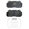Image de TEXTAR 2909009 Jeu de plaquettes de frein préparé pour l'indicateur d'usure, avec accessoires