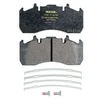 Image de TEXTAR 2917301 Jeu de plaquettes de frein préparé pour l'indicateur d'usure, avec vis d'étrier de frein, avec accessoires