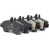Image de TEXTAR 2919001 Jeu de plaquettes de frein Q+ contact de signal d'usure inclus, avec vis d'étrier de frein, avec accessoires