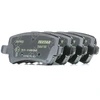 Image de TEXTAR 2449602 Jeu de plaquettes de frein Q+ non préparé pour l'indicateur d'usure, avec vis d'étrier de frein, avec accessoires