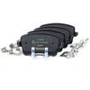 Image de TEXTAR 2460602 Jeu de plaquettes de frein Q+ non préparé pour l'indicateur d'usure, avec vis d'étrier de frein, avec accessoires
