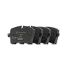 Image de TEXTAR 2521403 Jeu de plaquettes de frein Q+ Essieu arrière, contact de signal d'usure inclus, avec vis d'étrier de frein, avec accessoires