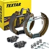 Image de TEXTAR 84069300 Kit de freins, freins à tambours avec élément d'ajustage, avec levier frein à main