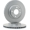 Image de TEXTAR 92255203 Disque de frein Essieu avant, ventilé de l'intérieur, revêtu, sans boulon de fix° de roue