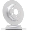 Image de RIDEX 82B1323 Disque de frein Essieu arrière, plein, nu/non protégé/non plastifié, Fonte, non-traité, sans vis/boulons