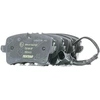 Image de TEXTAR 2521413 Jeu de plaquettes de frein Q+ contact de signal d'usure inclus, avec vis d'étrier de frein, avec accessoires