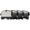 Image de TEXTAR 2564203 Jeu de plaquettes de frein Q+ non préparé pour l'indicateur d'usure, avec vis d'étrier de frein, avec accessoires