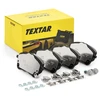 Image de TEXTAR 2614901 Jeu de plaquettes de frein Q+ avec indicateur d'usure, avec vis d'étrier de frein, avec accessoires