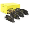 Image de TEXTAR 2627701 Jeu de plaquettes de frein Q+ avec indicateur d'usure, avec accessoires