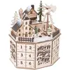 Image de Calendrier De L'avent Avec Pyramide Beige