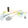 Image de Grand Set D'outils De Jardin Beige