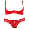 Image de Ensemble 2 Pièces Dentelle Rouge