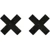 Image de Nippies Croix Pailletés Noirs