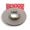 Image de FEBI BILSTEIN 03166 Disque de frein Essieu avant, plein, revêtu