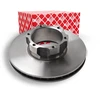 Image de FEBI BILSTEIN 07508 Disque de frein Essieu avant, ventilé de l'intérieur, revêtu