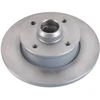 Image de FEBI BILSTEIN 09074 Disque de frein Essieu arrière, plein, revêtu, sans roulement de roue