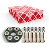 Image de FEBI BILSTEIN 14992 Flector De Transmission Ø: 128mm, Cercle de percage -Ø: 90mm, avec écrous, avec rondelles, arrière, Basic Short Kit