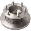 Image de FEBI BILSTEIN 17348 Disque de frein Essieu avant, Plein, revêtu, avec boulon de fix° de roue