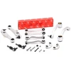 Image de FEBI BILSTEIN 21502 Kit de réparation, bras triangulaire Essieu avant, avec bielle/barre de poussée, Basic Short Kit