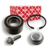 Image de FEBI BILSTEIN 24507 Kit de roulements de roue Essieu avant droit, avec matériel de montage/fixation, avec bague ABS