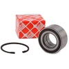 Image de FEBI BILSTEIN 26314 Kit de roulements de roue Essieu arrière droit, avec écrou d’essieu, avec anneau de freinage