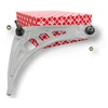 Image de FEBI BILSTEIN 26642 Bras de suspension inférieur, Aluminium, barre oscillant transversal