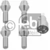 Image de Jeu de 4 vis antivols de roue auto, coniques 12x1,50x28 Febi 27049