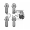 Image de Jeu de 4 vis antivols de roue auto, coniques 14x1,50x28 Febi 27055