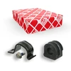 Image de FEBI BILSTEIN 27250 Kit de réparation, suspension du stabilisateur Essieu avant, avec vis, avec support, Basic Short Kit