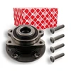 Image de FEBI BILSTEIN 29897 Kit de roulements de roue Essieu arrière gauche, avec matériel de montage/fixation, avec moyeu de roue