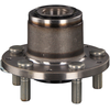 Image de FEBI BILSTEIN 31825 Kit de roulements de roue Essieu arrière droit, avec écrou d’essieu, Roulement de roue intégré au moyeu de roue