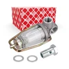 Image de FEBI BILSTEIN 35084 Filtre à Carburant avec voyant, avec bride de fixation/boulon en U/étrier, avec joints