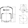 Image de FEBI BILSTEIN 35691 Soufflet à air, suspension pneumatique Essieu arrière droit