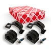 Image de FEBI BILSTEIN 37139 Kit de réparation, suspension du stabilisateur Essieu avant, avec vis/boulons, avec support