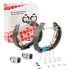 Image de FEBI BILSTEIN 37534 Kit de freins, freins à tambours avec matériel de montage/fixation, Essieu arrière