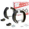 Image de FEBI BILSTEIN 37610 Kit de freins, freins à tambours avec matériel de montage/fixation, Essieu arrière