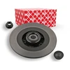 Image de FEBI BILSTEIN 38303 Disque de frein Essieu arrière, plein, huilé, avec bague ABS