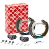 Image de FEBI BILSTEIN 38746 Kit de freins, freins à tambours avec matériel de montage/fixation, Essieu arrière