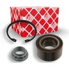 Image de FEBI BILSTEIN 39828 Kit de roulements de roue Essieu arrière droit, avec écrou d’essieu, avec anneau de freinage
