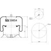 Image de FEBI BILSTEIN 39854 Soufflet à air, suspension pneumatique Essieu avant