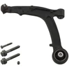 Image de FEBI BILSTEIN 40680 Bras de suspension inférieur, Fonte d'acier, barre oscillant transversal, avec vis/boulons, avec écrou de blocage